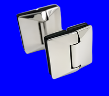 Load image into Gallery viewer, Atlantic Glass to Glass Soft Closing Hinge Set