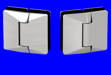 Load image into Gallery viewer, Atlantic Glass to Glass Soft Closing Hinge Set