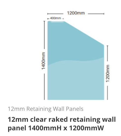 12mm Retaining Wall Panels