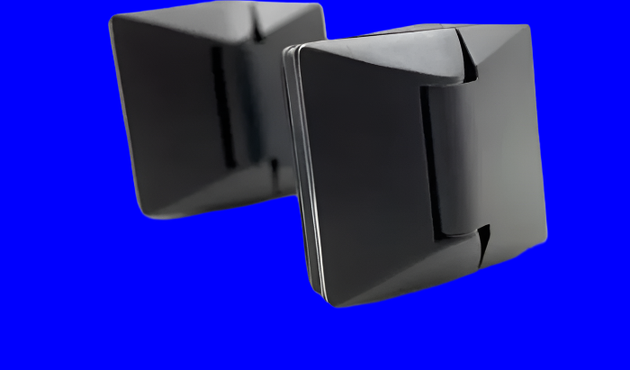Atlantic Glass to Glass Soft Closing Hinge Set