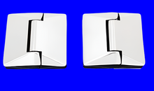 Load image into Gallery viewer, Atlantic Glass to Glass Soft Closing Hinge Set
