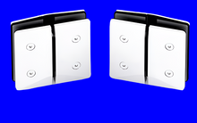 Load image into Gallery viewer, Atlantic Glass to Glass Soft Closing Hinge Set
