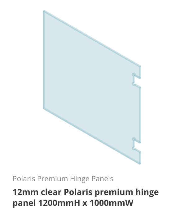 12mm Polaris Premium Hinge Panel